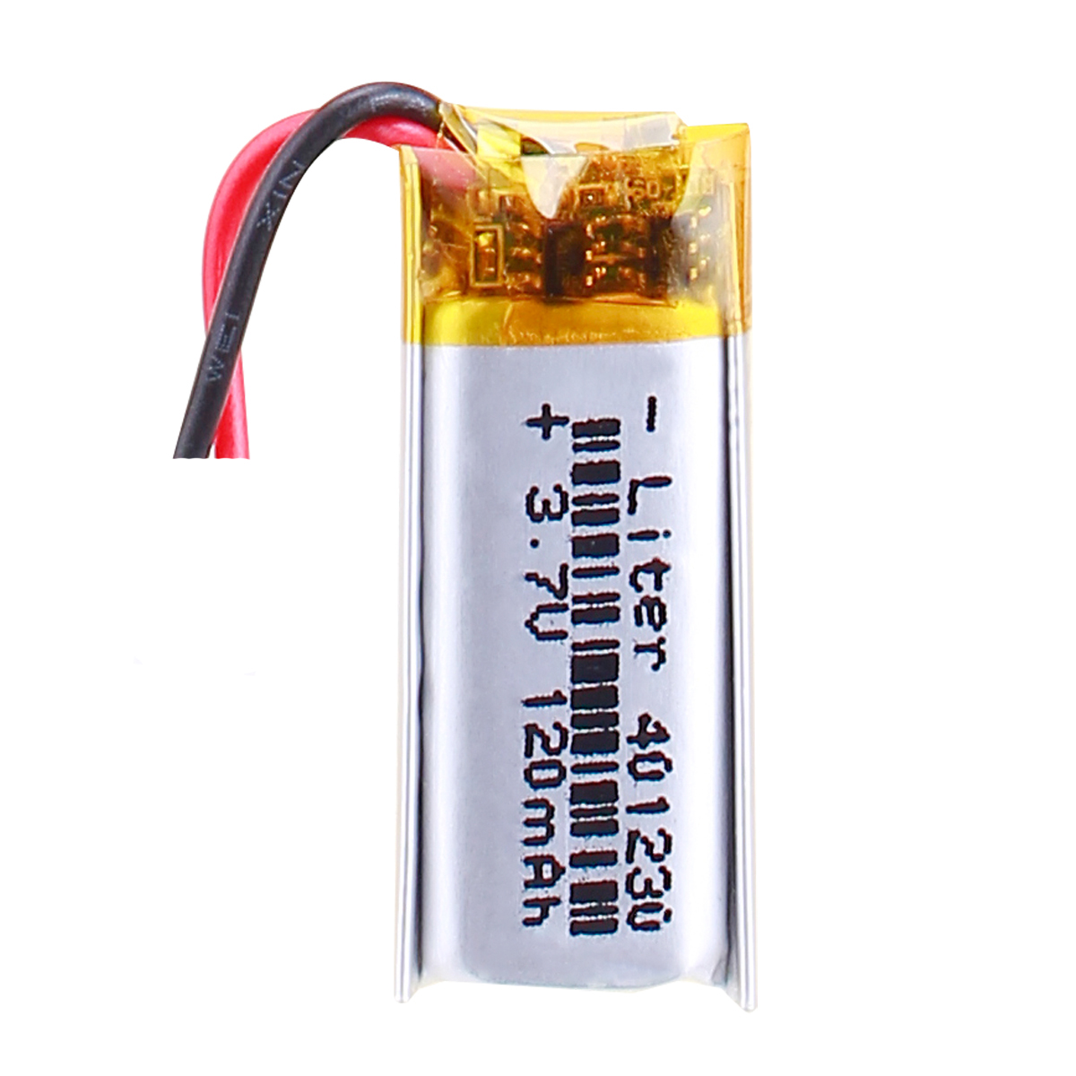 0.444Wh 3.7V LiPo Battery 120mAh 401230