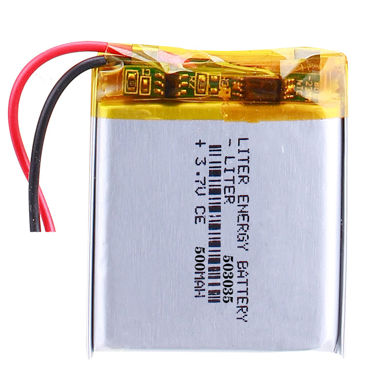 3.7V Rechargeable Hot Selling LiPo Batteries 503035 500mAh 1.85Wh