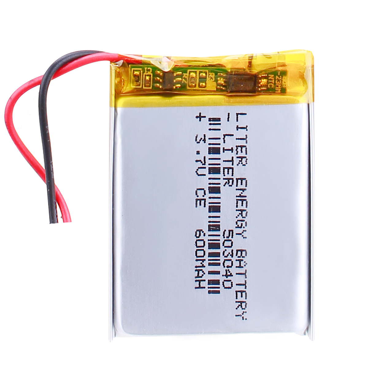 2.22Wh 3.7V LiPo Battery 600mAh 503040