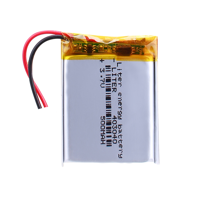 3.7V Rechargeable Hot Selling LiPo Batteries 403040 500mAh 1.85Wh
