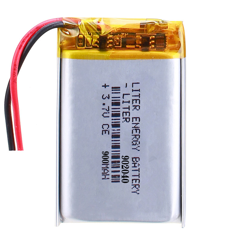3.7V Rechargeable Hot Selling LiPo Batteries 902040 900mAh 3.33Wh