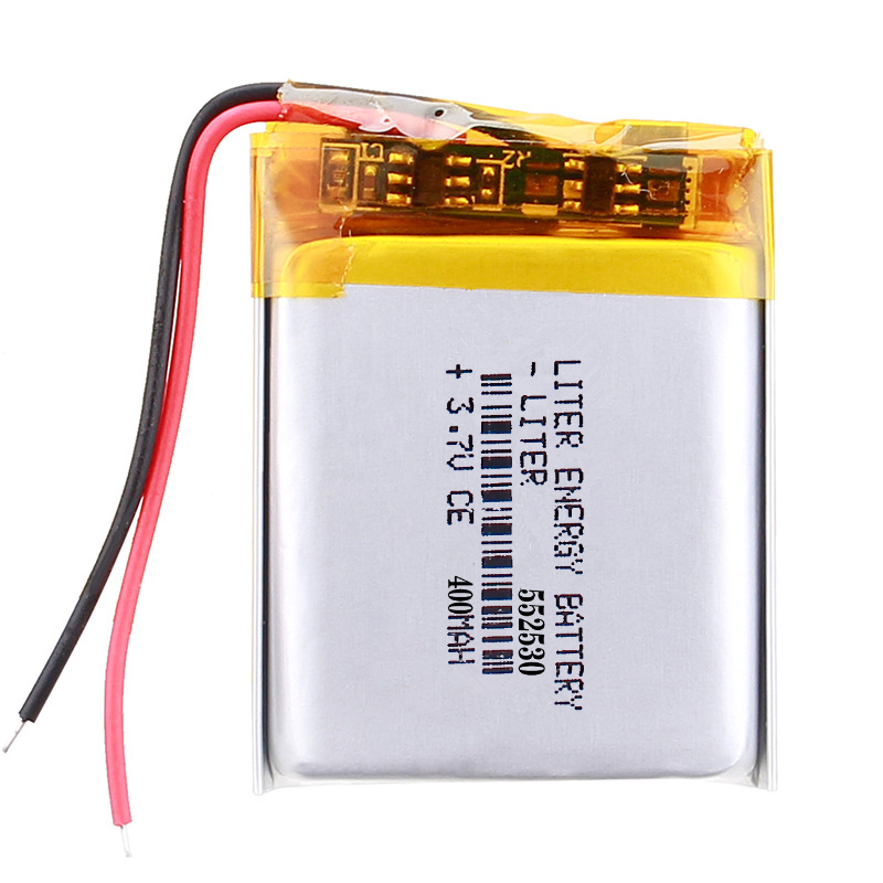 1.48Wh 3.7V LiPo Battery 400mAh 552530