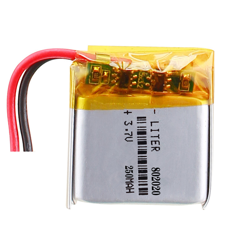 3.7V Multipurpose Rechargeable Standard LiPo Batteries 802020 250mAh 0.925Wh