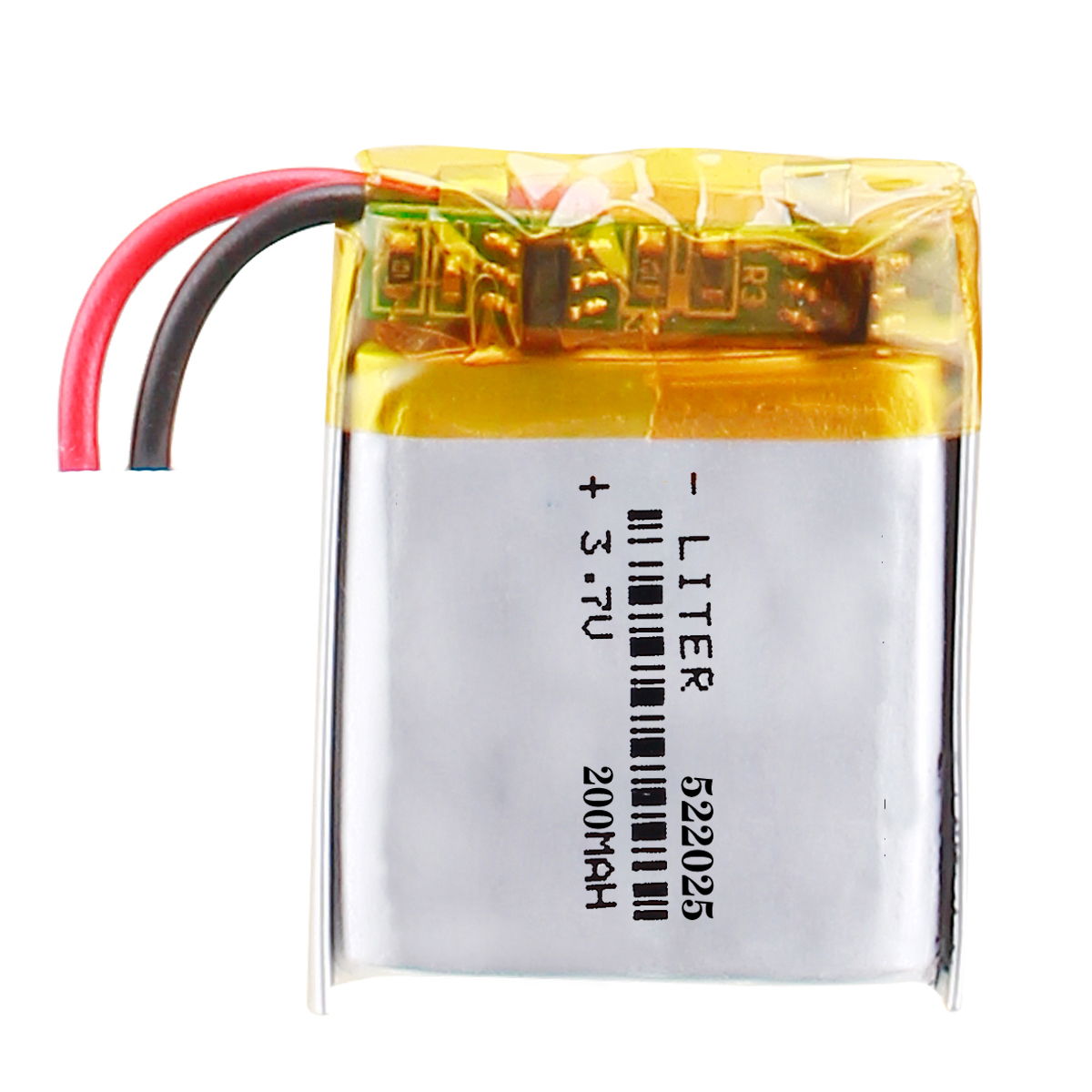 LiPo Battery 522025 3.7V 200mAh 100pcs