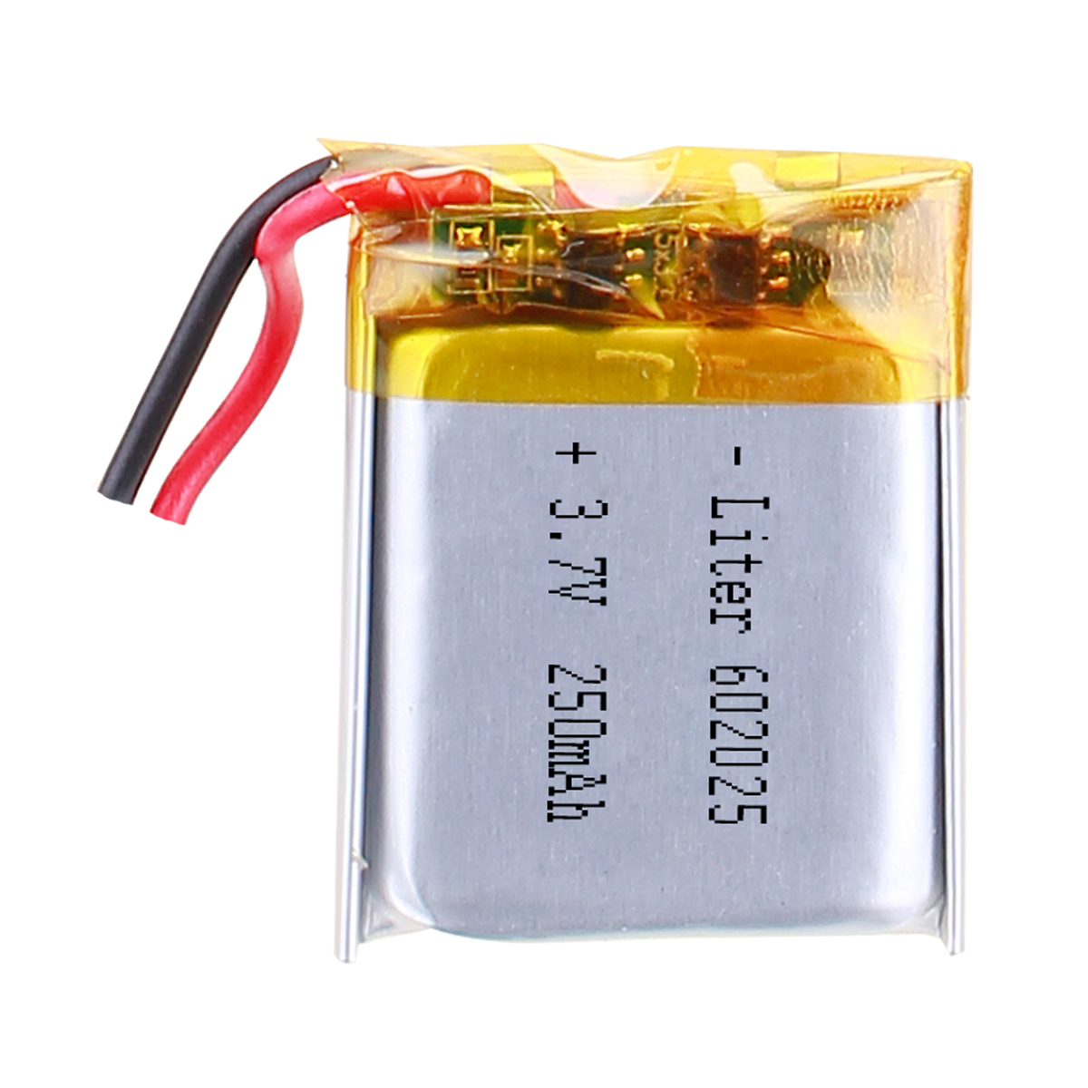 0.925Wh 3.7V LiPo Battery 250mAh 602025