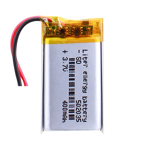 LiPo Battery 502035 3.7V 400mAh 100pcs