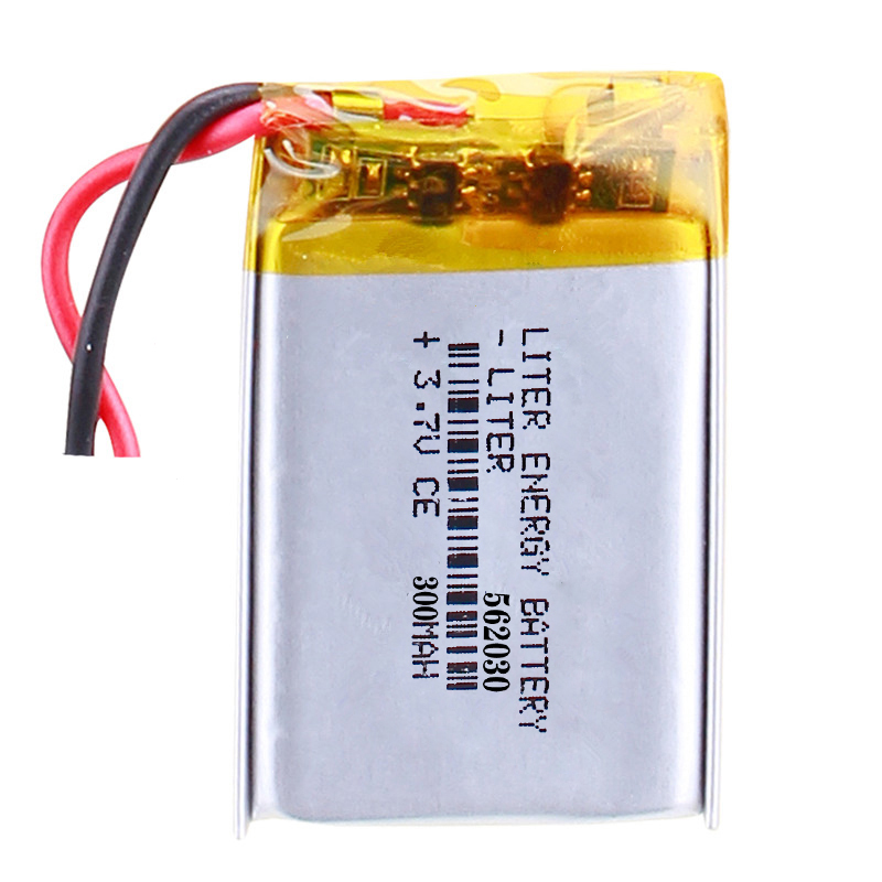 1.11Wh 3.7V LiPo Battery 300mAh 562030