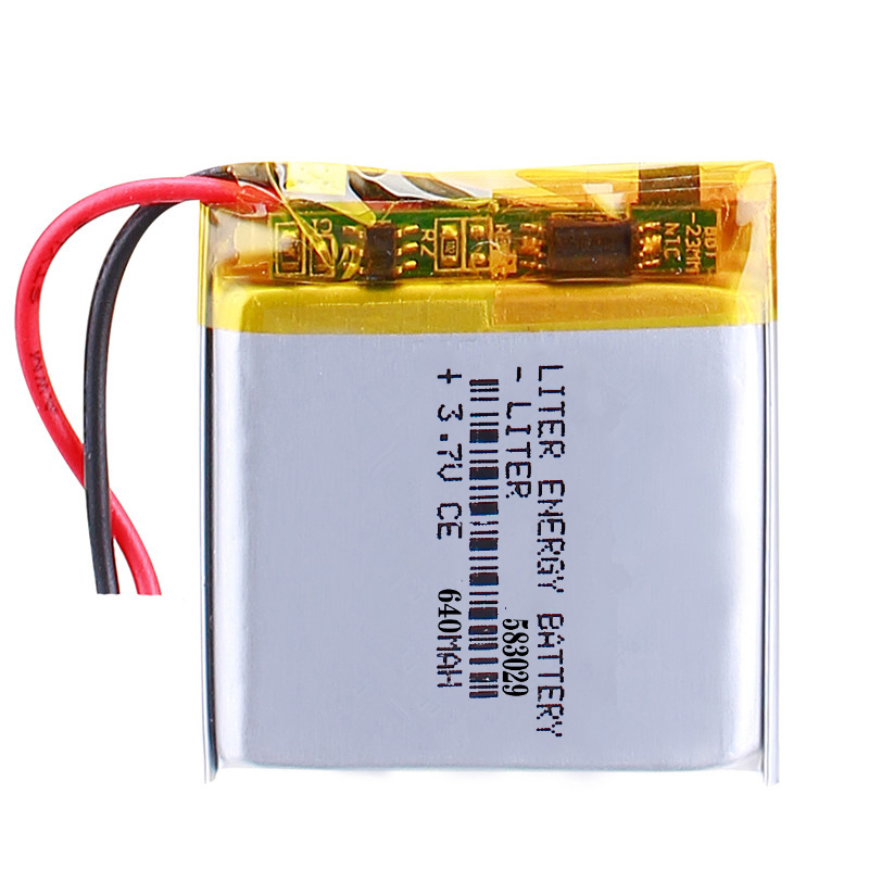 583029 640mAh 3.7V Rechargeable LiPo Battery