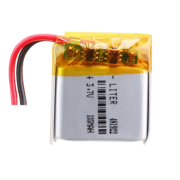 Hot Selling Rechargeable LiPo Batteries 481922 135mAh 0.50Wh