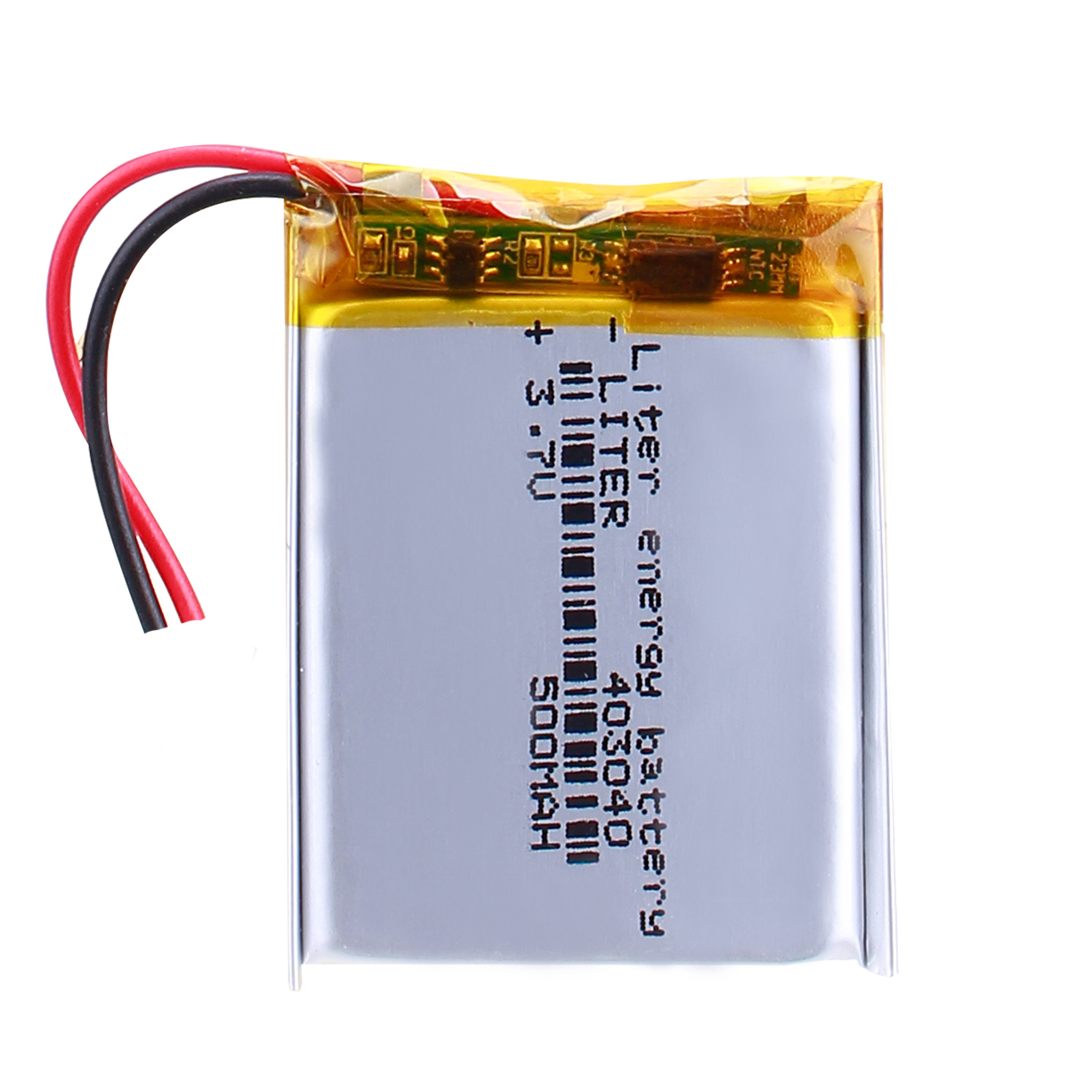 403040 500mAh 3.7V Rechargeable LiPo Battery