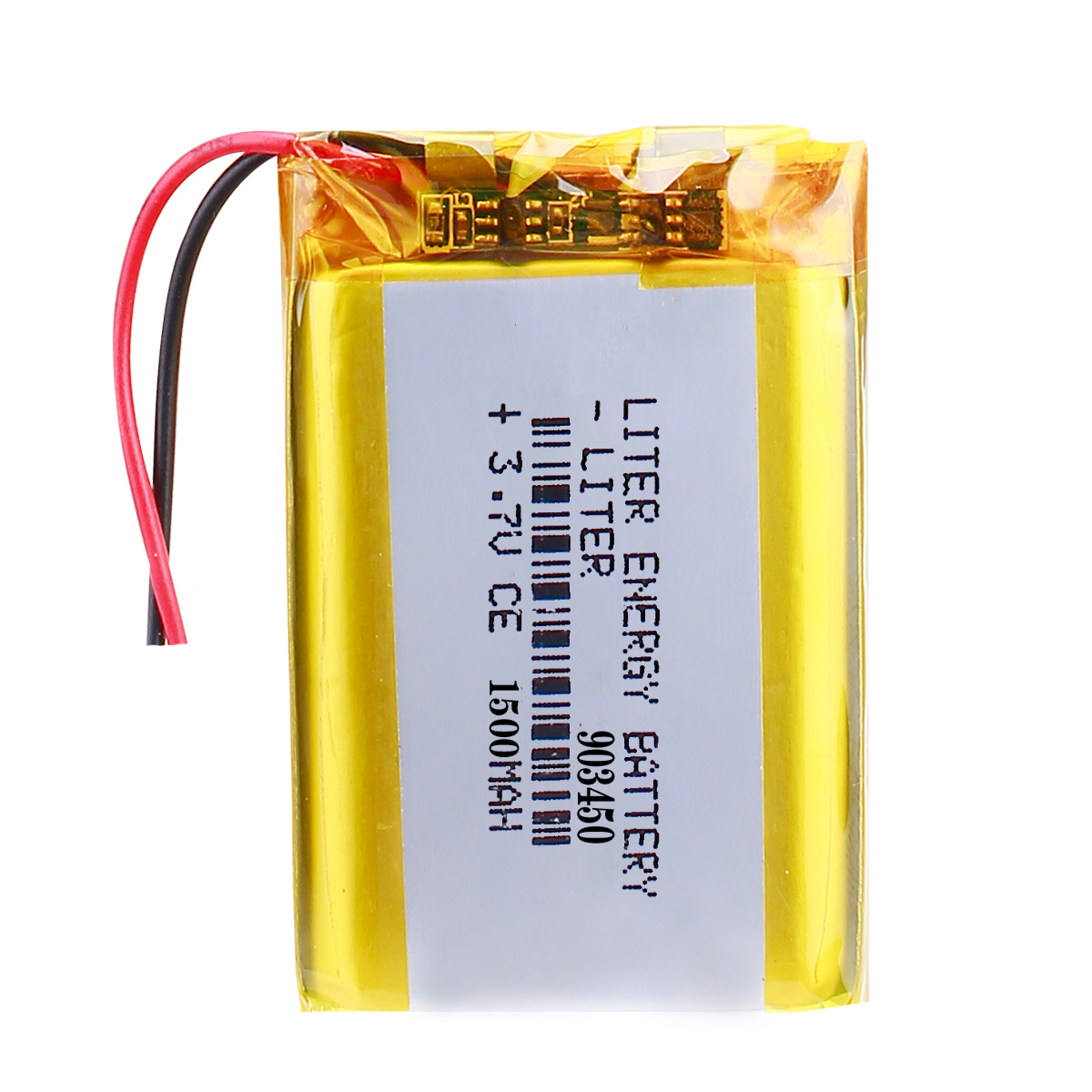 Certificated 3.7V Rechargeable LiPo Batteries 903450 1500mAh