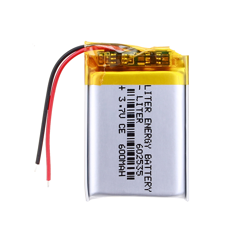 CB Certificated 3.7V Rechargeable LiPo Batteries 602535 600mAh