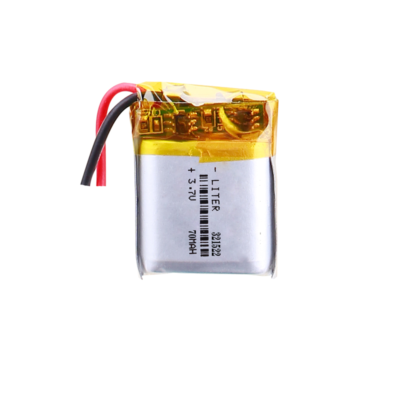 321522 70mAh 3.7V Rechargeable LiPo Battery Batteries
